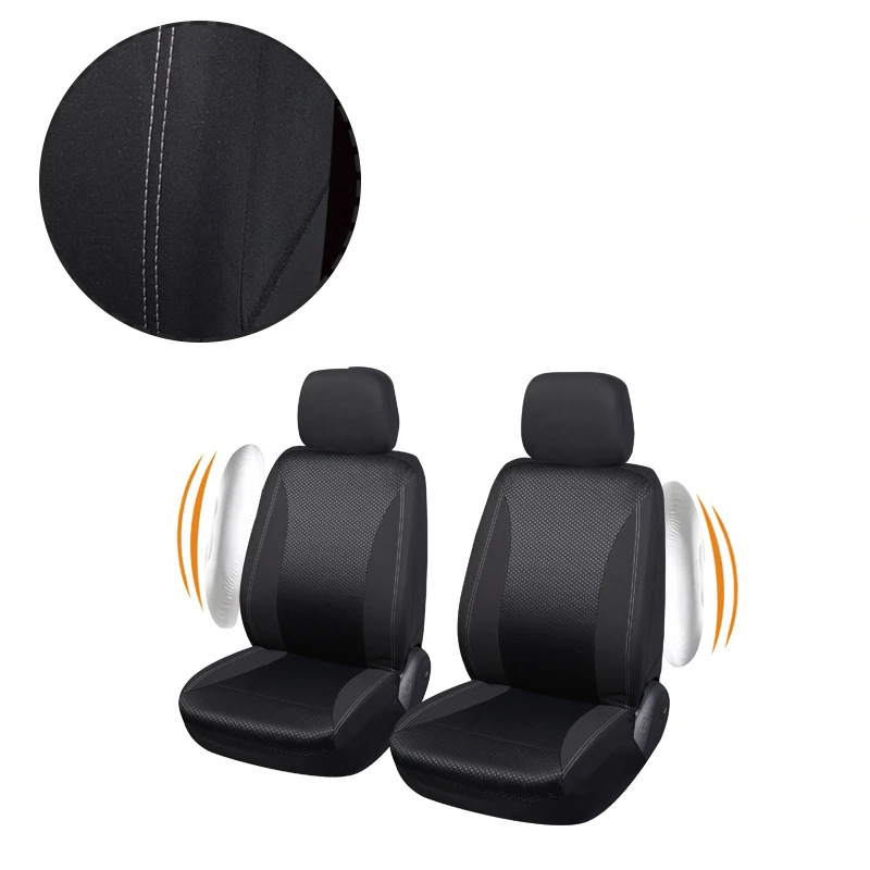 Car seat cushion in suede leather, stylish slim-waist design, suitable for all seasons, ventilated and breathable