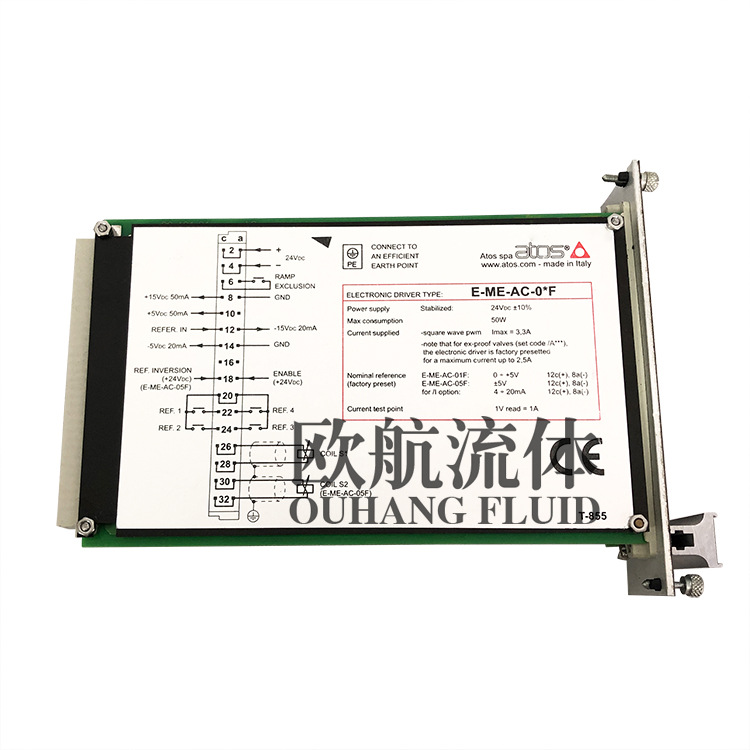 Atos阿托斯放大板E-ME-AC-01F 21 /2电子板