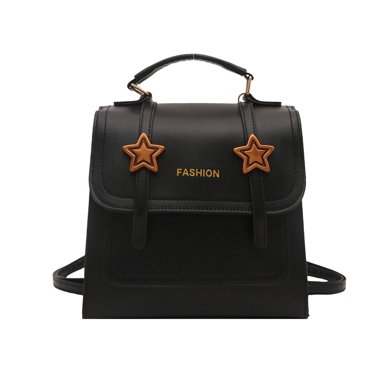 Mochila retro versátil para mujeres nicho diseño 2024 nueva moda alta textura mochila universitaria pequeña