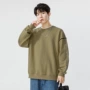 秋季圆领套头字母卫衣