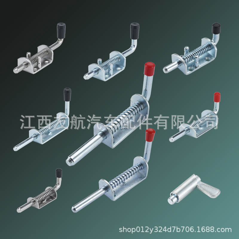 Spot supply 304 stainless steel truck latch industrial equipment door latch thickened car spring latch