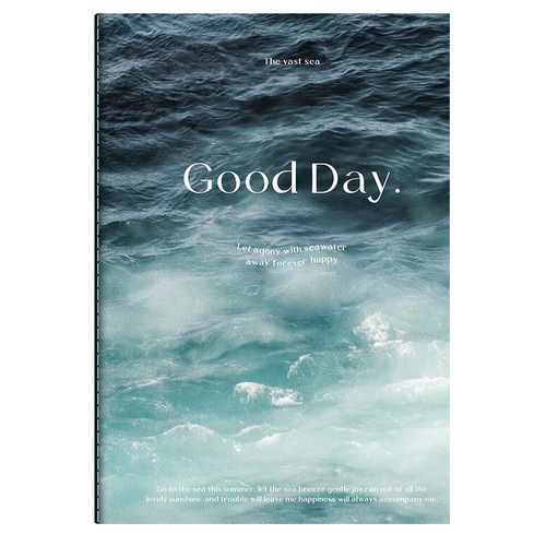 a5 stitched notebook wholesale thickened b5 stitched notebook simple high-looking notepad diary factory direct sale