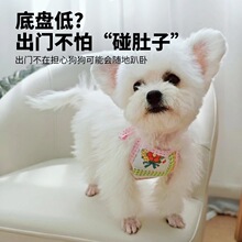批发狗狗防冰肚兜降温卡通可爱狗狗肚兜护肚防凉围兜猫狗衣服现货