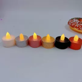 蜡烛灯;蜡烛;塑料盒