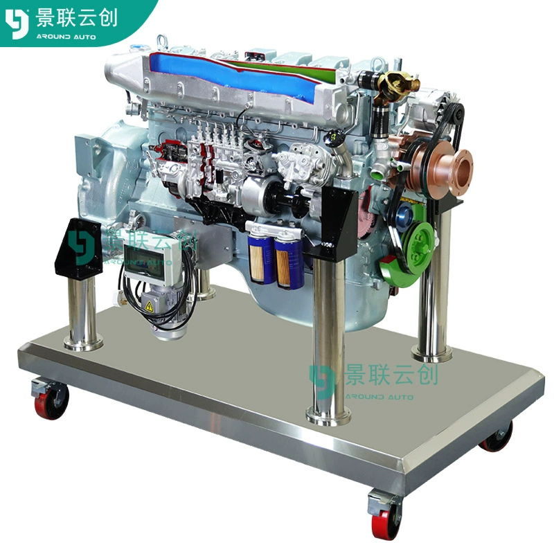 Jinglian Yunchuang VAL-SXJP-1167 Heavy Truck ZZ1167/ZZ2197 Анатомия дизельного двигателя