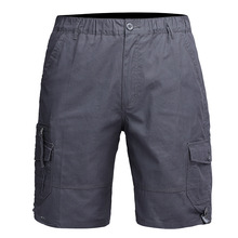 外贸批发夏季薄款五分裤男运动纯棉男士流行休闲中裤宽松工装裤男