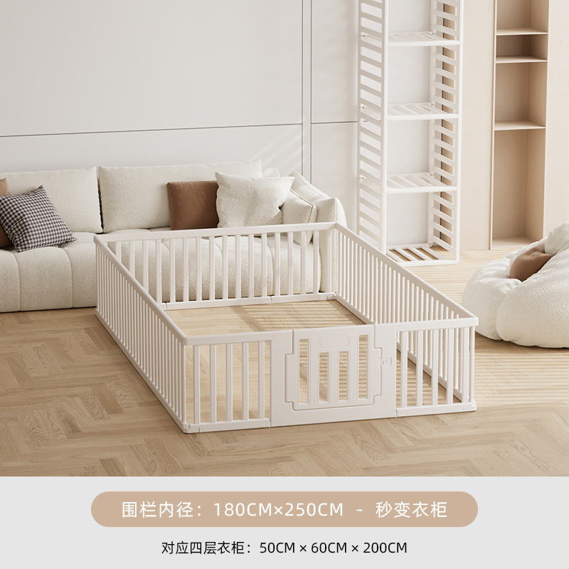 Babies cerca cerca cerca de protección bebé escalada almohadilla cerca de seguridad integrada para niños gabinete cambiable doméstico para bebés