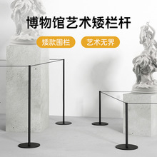 君铎博物馆美术展览栏杆围栏展厅穿绳小型防护栏矮围栏隔离栏