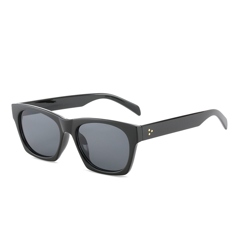 Nuevo Selin diseñador cuadrado Comercio exterior gafas de sol hombres y mujeres retro UV400 transfronterizo gafas de sol fabricante