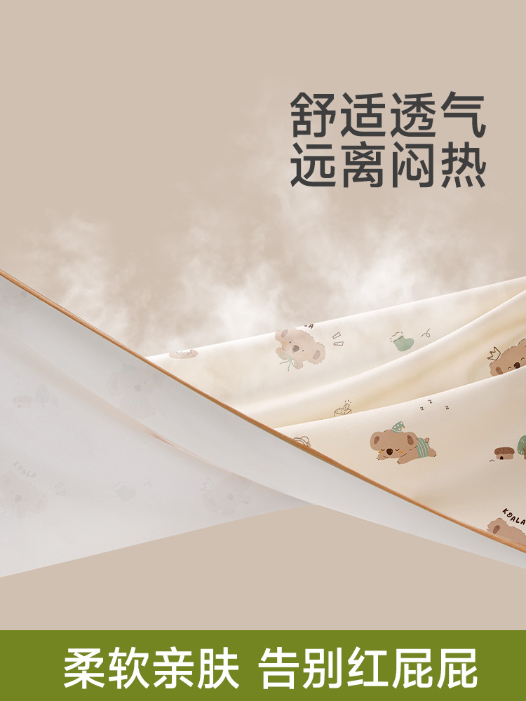 Baby Changing Pad, Class a Maternal and Infant Grade, Waterproof, Breathable, Washable, Large Size Baby Bed Sheet, Menstrual Pad, Period Pad 4