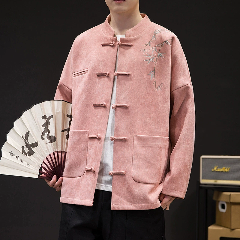 Autumn jacket, Chinese style, with embroidery