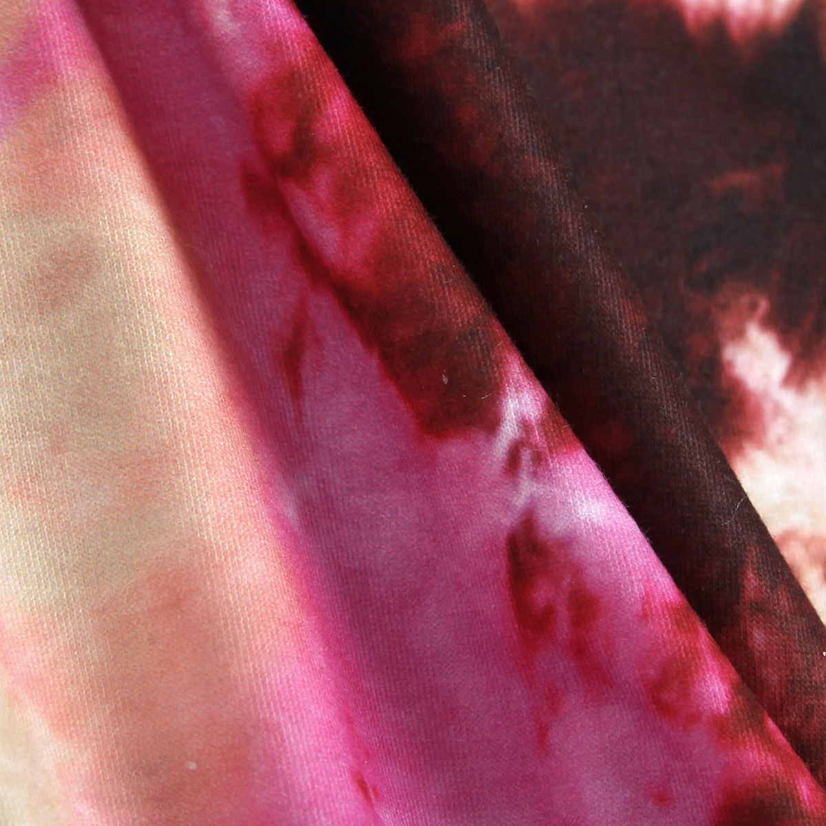 Kinder Tie-dye Rundhals Kurzarm Oberteil Und Rippshorts Set_voghion.com