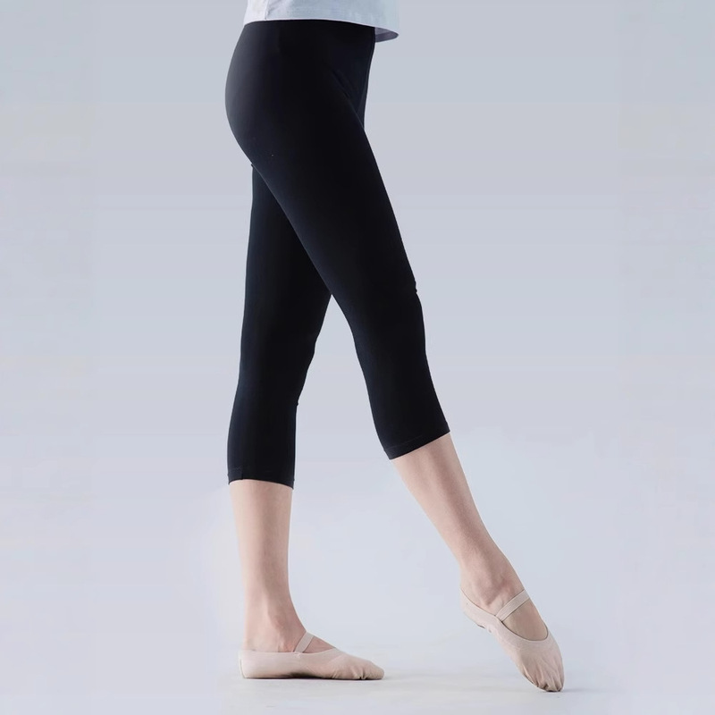 Dance Yoga Fitness High Elastic Tight Adult Three-Point Modal Leggings Women's Loose Thin Outer Wear Summer Dance Yoga Fitness High Elastic Tight Adult Three-Point Modal Leggings Women's Loose Thin Outer Wear Summer