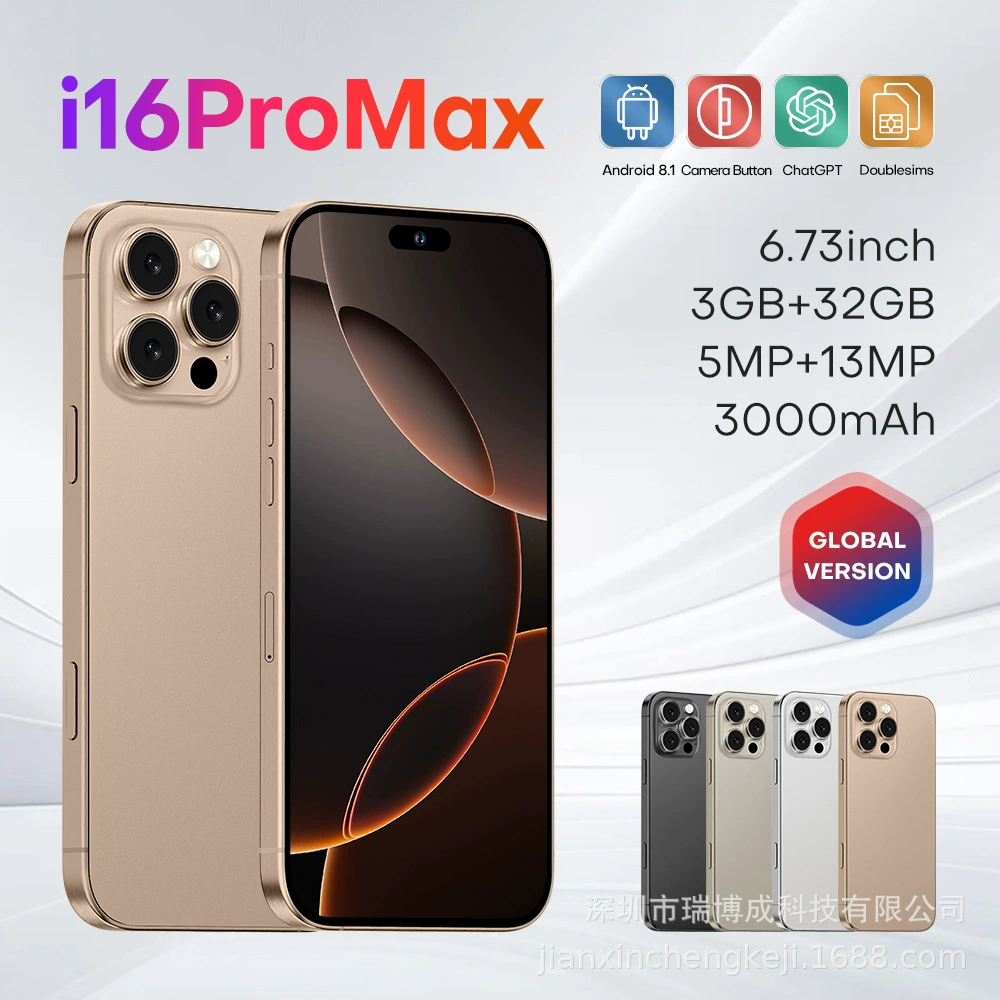 Умные часы, мобильный телефон для импорта, Intel Core i16, 16 Pro Max, Android, 73 дюйма, 3G