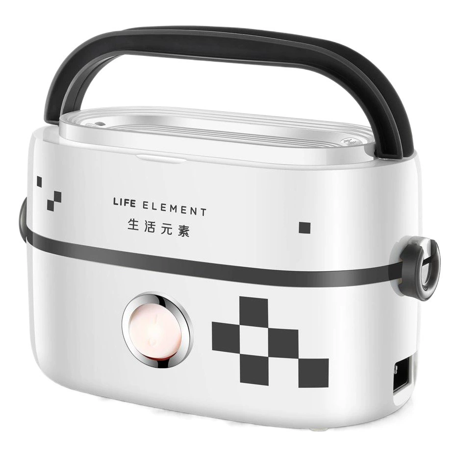 Живые элементы двойной керамический вкладыш Теплоизоляция Электрический Ланч-бокс герметичный сохранение свежести нагрев Электрический Ланч-бокс приготовление горячих блюд