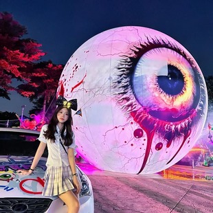 Outdoor Decorative Inflatable Eyeballs Inflatable Eyeballs Inflatable Design Holiday Celebration Decorative Props Outdoor Display Props