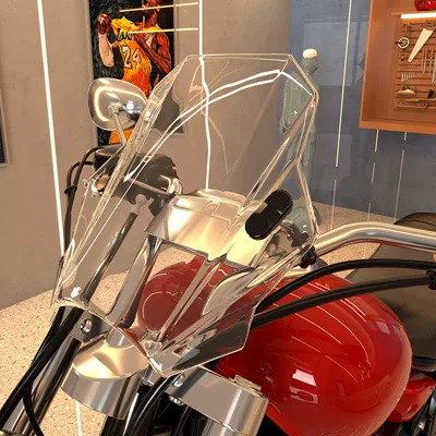 Windshield Aluminum Alloy Bracket | Motorcycle front windshield