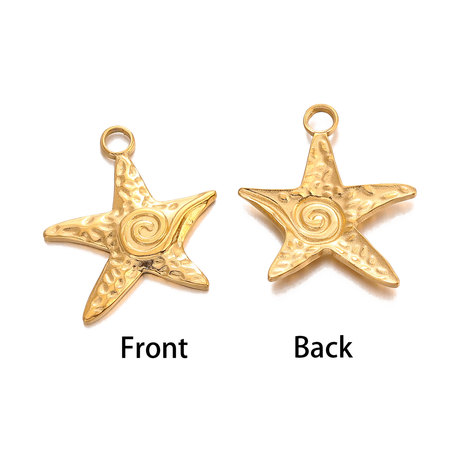 6g Weight Pendant Jewelry Making Type 11*16MM, 20 * 23mm Jewelry Making Size DIY Jewelry Accessories Classification 3 PCS/Package Quantity 304 Stainless Steel Material Starfish, Hippocampus, Shell Pattern Plating Design Simple Style Style 3 PCS/Package 11*16MM 20 * 23mm 304 Stainless Steel Starfish Hippocampus Shell Pendant 13