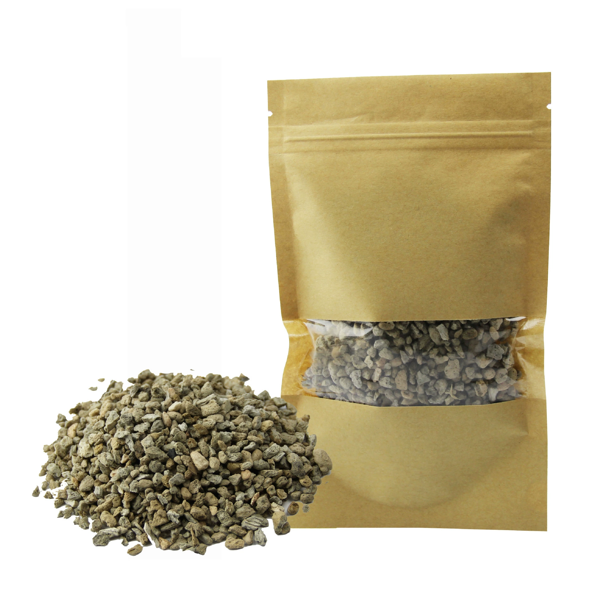 Мосовая микропейзажная стеклянная бутылка Водонепроницаемая легкая каменная Нижняя каменная посадка в горшках светлая каменная пемза 3-6 мм сумки оптом