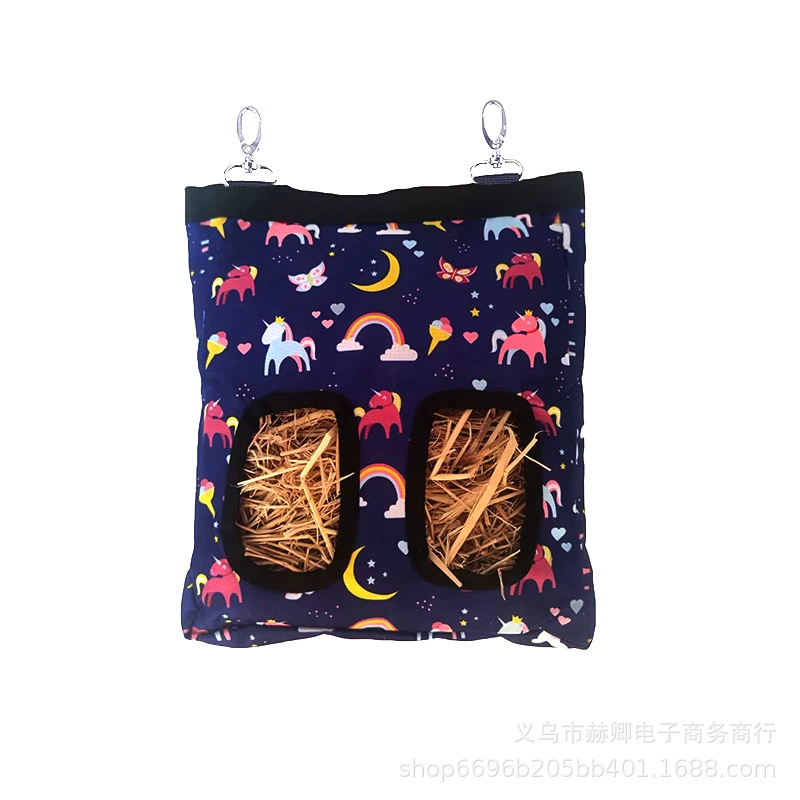 Сумка для сена кролика Сумка для кормления кролика Голландская мышь Сумка для кормления маленьких домашних животных Маленькая подвесная сумка для домашних животных