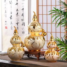 陶瓷酒瓶1/3/5/10斤装景德镇陶瓷葫芦酒壶家用密封存酒罐艺术酒瓶