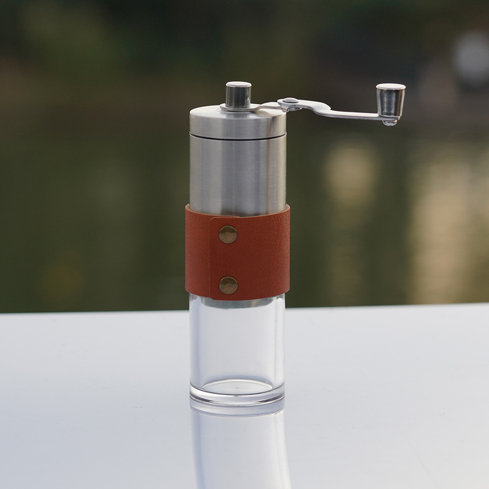 Regalos de negocios Kit de café de campamento al aire libre utensilios de café molino de mano Kit de cafetera Taza de café