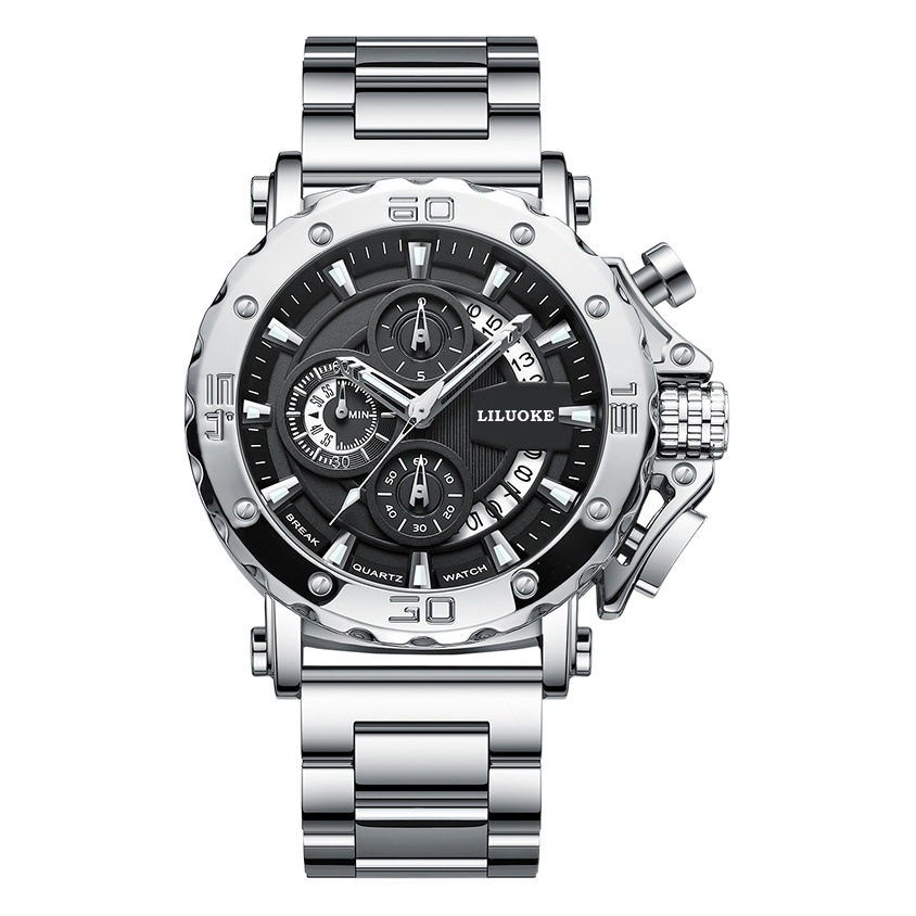 Reloj de generación de una pieza para hombre al por mayor, reloj para hombre resistente al agua luminoso pesado, reloj para hombre transfronterizo de alta gama, reloj de cuarzo explosivo