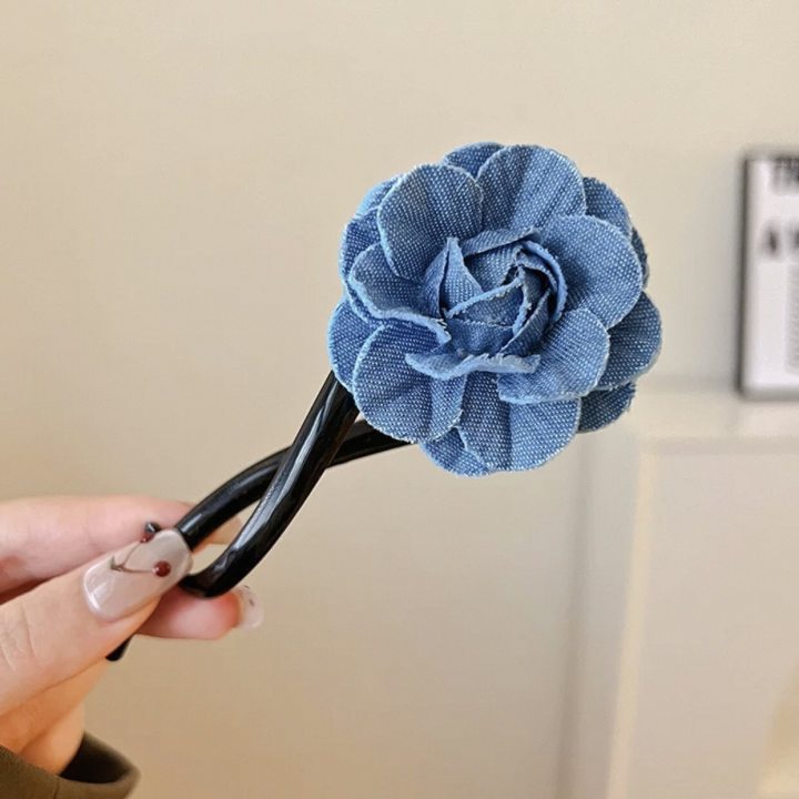 後頭部にツイストクリップが付いた新しいスタイルのワンラインヘアクリップ、軽い高級感と高級感のあるヘアクリップ、女性用のアヒルのくちばしクリップヘッドドレス|undefined