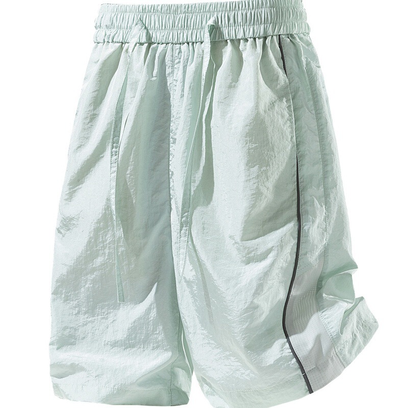 Cross-Border Wholesale Nylon Textured Shorts, Lightweight, Loose-Fitting, Versatile, Functional, Casual Workwear Shorts, Quick-Drying for Summer