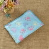 Sky blue claw print love