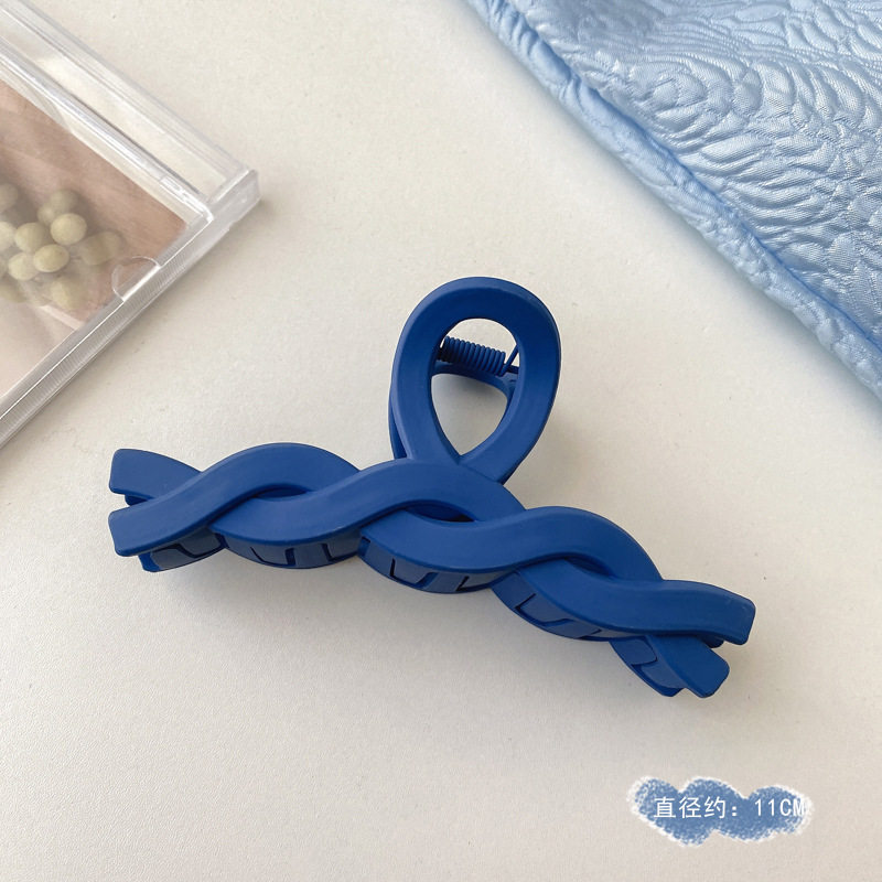 La parte posterior de la cabeza horquilla de perlas grande al por mayor pinza de metal ins pinza de tiburón sensación de alto nivel, simple, horquilla femenina