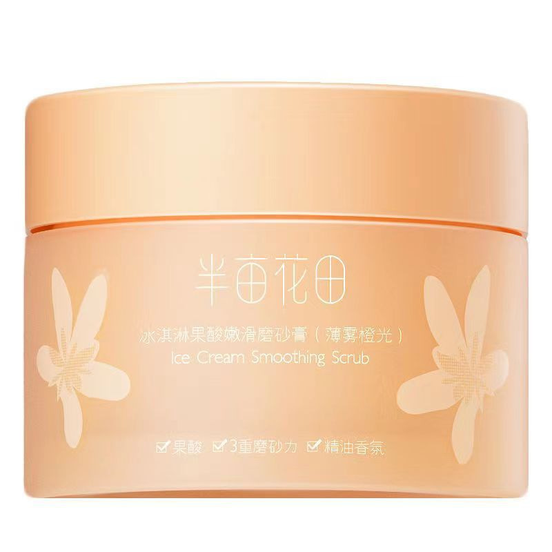 Medio acre de exfoliante helado exfoliante de fragancia sedosa genuino