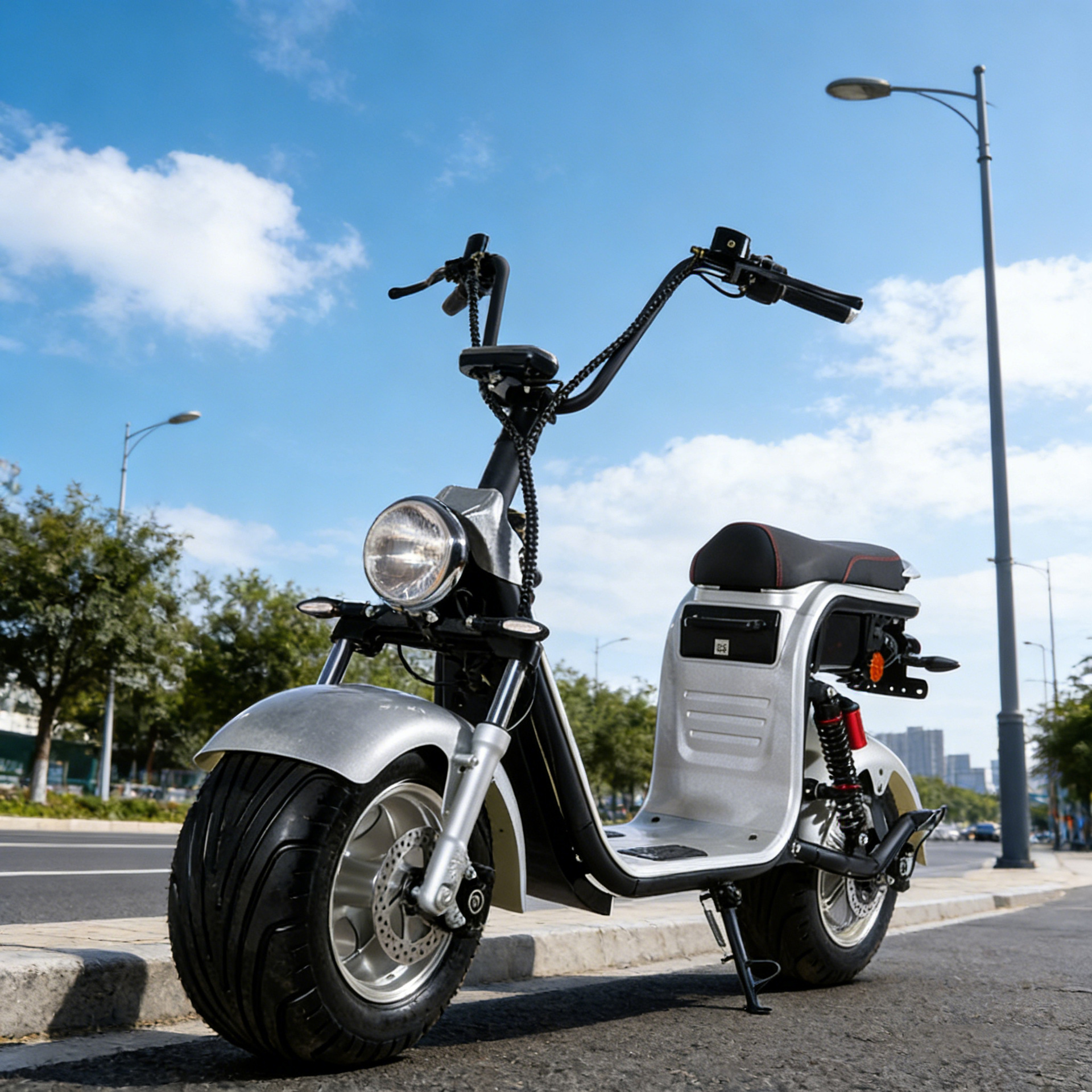 Manufacturer Wholesale Cp-2.1 Harley Electric Motorcycle with European Eec Certification Coc for Foreign Trade Export Electric Scooter