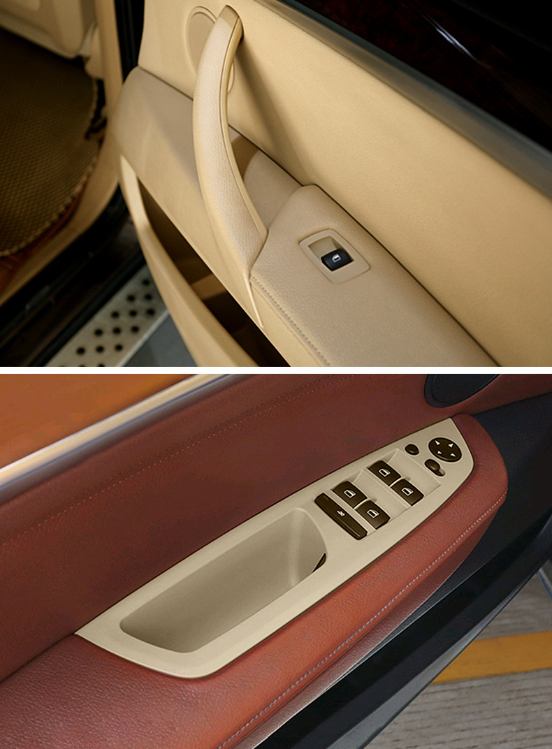 Suitable for BMW X5X6 door inner armrest inner handle E70 E71 inner handle door handle bracket outer skin