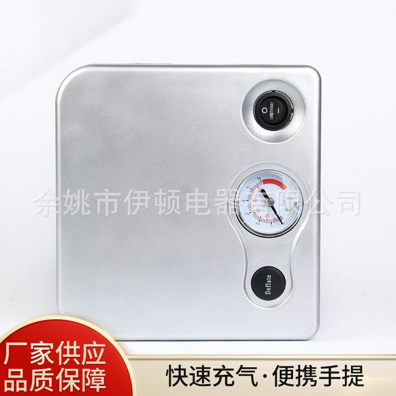 车载充气泵12V汽车便携式充气泵空气压缩机充气泵批发