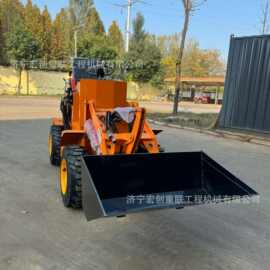 柴油四驱904小型装载机厂家外贸跨境工程农用906型小铲车跨境热销