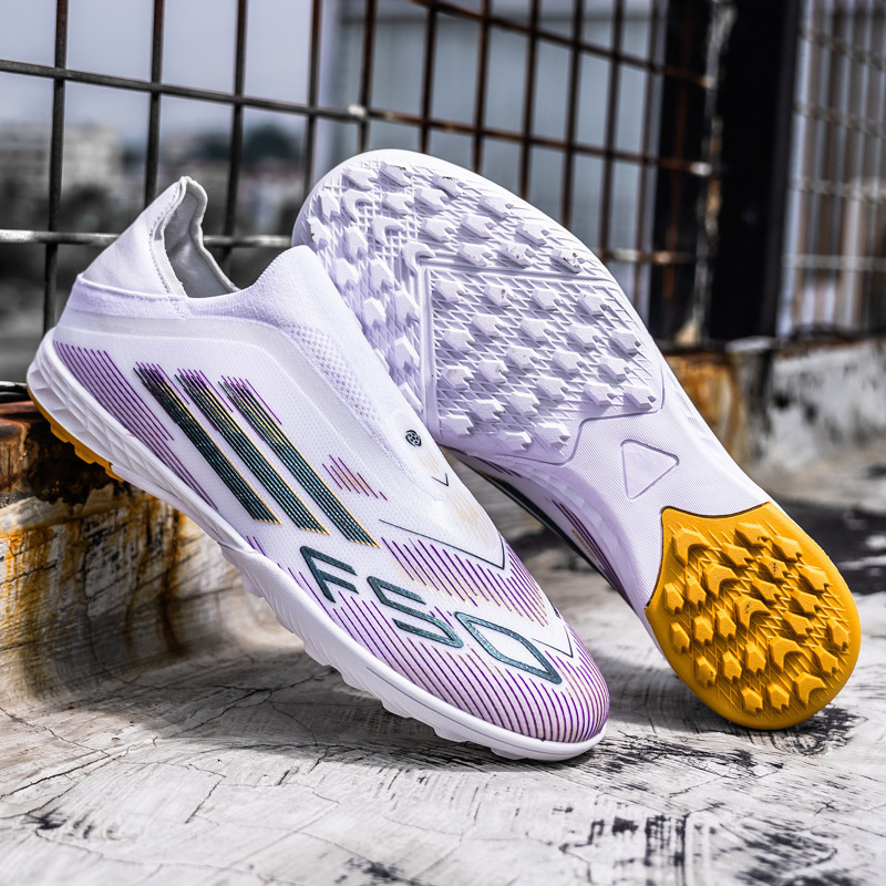 Zapatos de Fútbol de Corte Bajo F50 de TPU y Caucho Transpirable para Césped Artificial