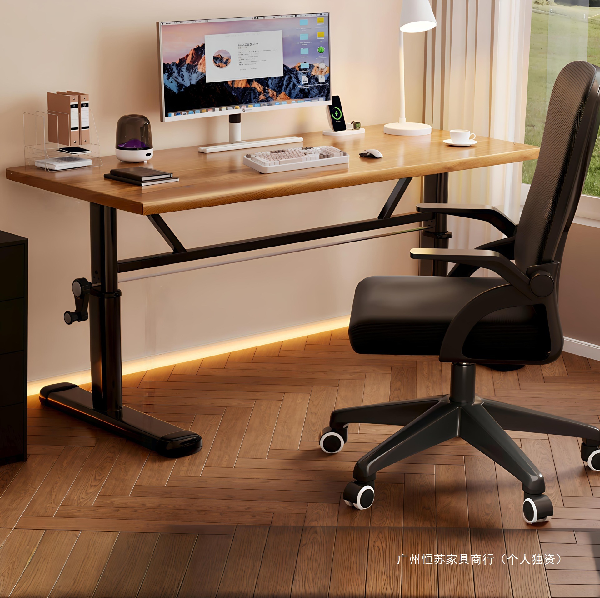 Lift Computer Desk Desktop Bedroom Home Desk Student Study Desk E-Sports Desk Office Desk Workbench
