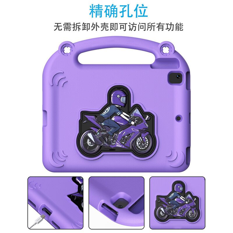 Suitable for iPad 9.7" Eva Tablet Protective Case iPad 5/6/7/8 Anti-Fall Protective Case with Adjustable Stand