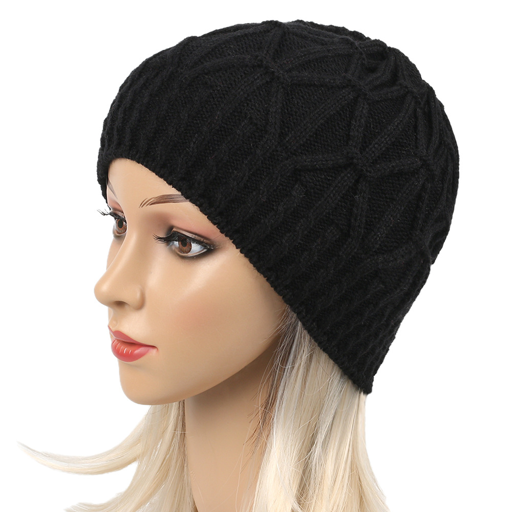 Gebreide muts voor dames warme wintermuts voor herfst_voghion.com