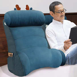 床头软包靠垫榻榻米老人护理沙发大靠枕腰靠垫护腰靠背垫一件代发