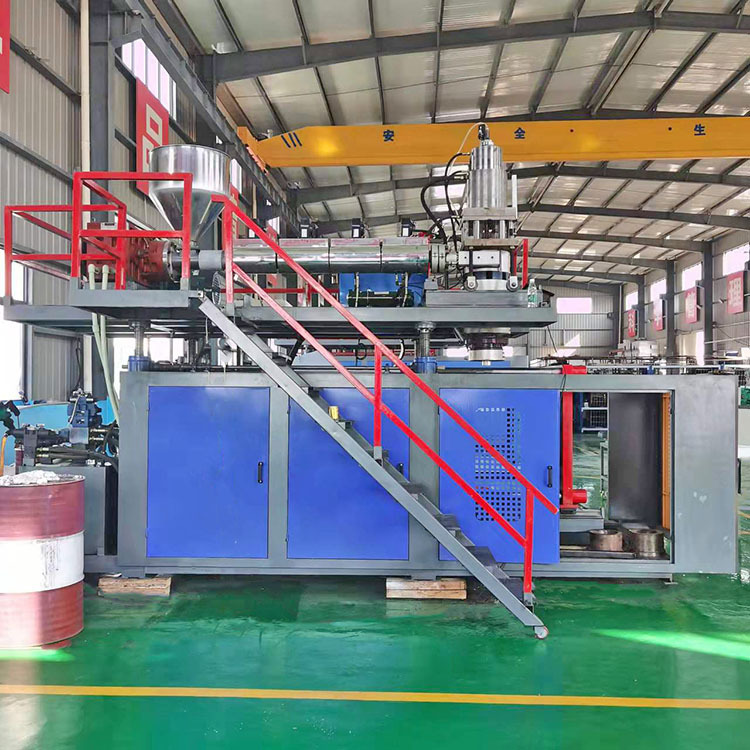 供应 液压全自动吹塑机 110大型储料缸 塑料高阻隔气动挤出吹塑机