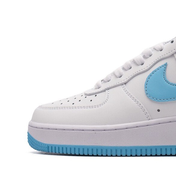 Putian Pure Original Air Force Af1 Sneakers for Men and Women, Casual Sports Shoes, College Style, White, Blue, Beige, Simple and Versatile Trendy Shoes