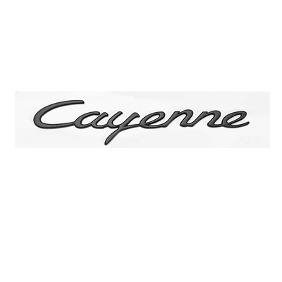 Panamela English logo | Car logo - matt-black-cayenne