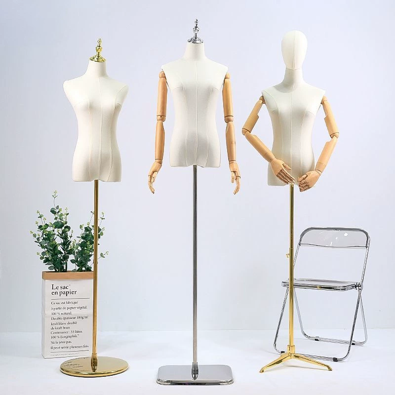 Манекен для одежды, женский, полуторс, для демонстрации одежды, свадебных платьев, витринный манекен