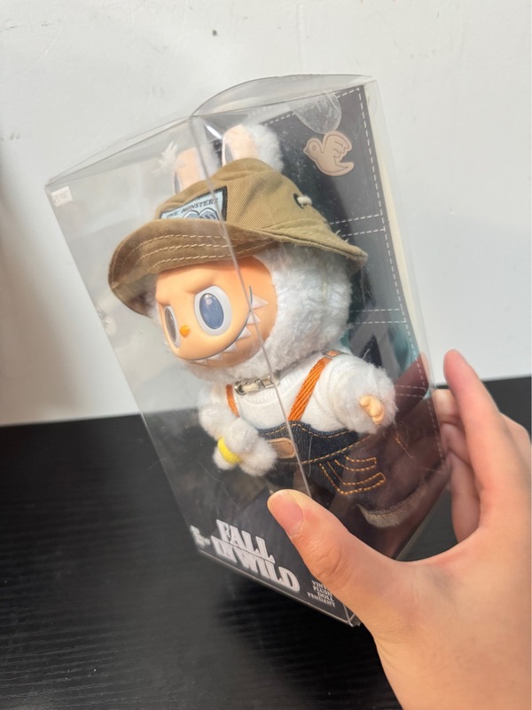 广东春天野系列搪胶毛绒公仔布布钥匙扣玩具公仔17cm|undefined