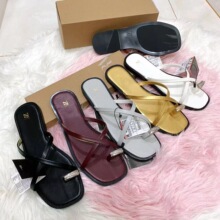 ZA�ҿ羳�ļ��¿�ƽ����Ь�⴩�ٴ�һ�֎���Ь���mŮЬslippers