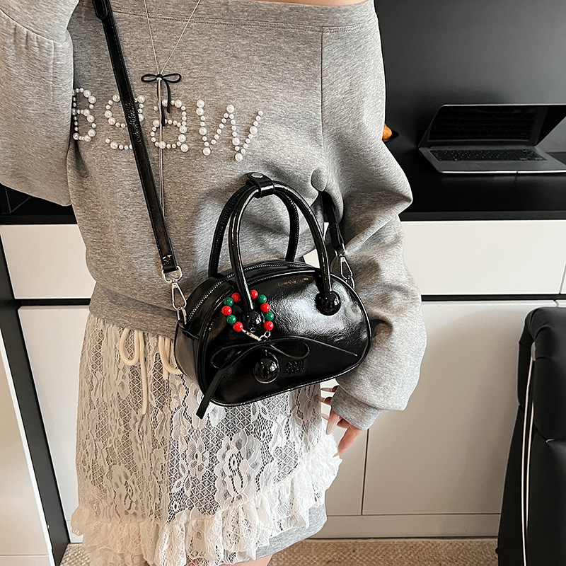 Nanfeng Chio2n Fashion Sweet Date Pillow Bag Exquisite Small Handbag For Women Wedding Clutch Shoulder Crossbody Bag - Thumbnail 3