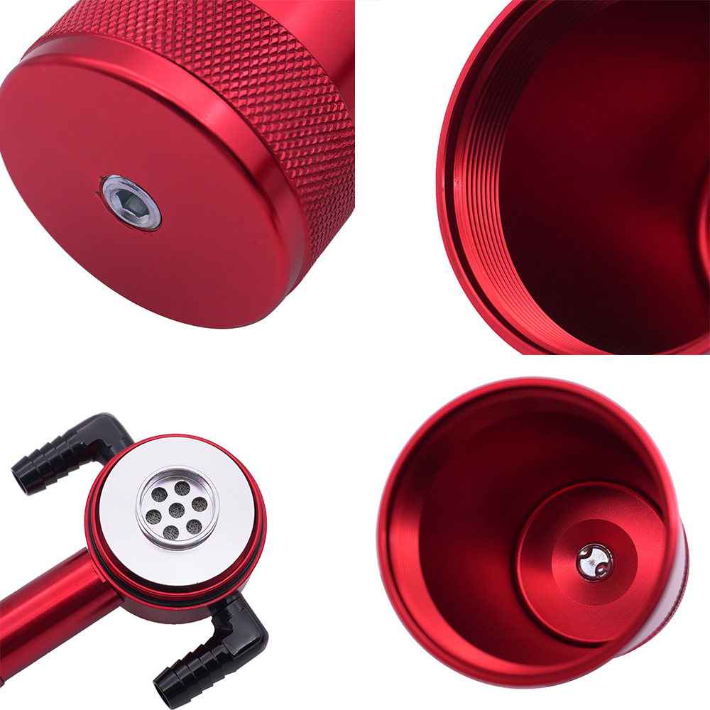 Car modified oil breather pot is suitable for Dodge Challenger Chrysler 6.4L 11-21 Z-type bracket