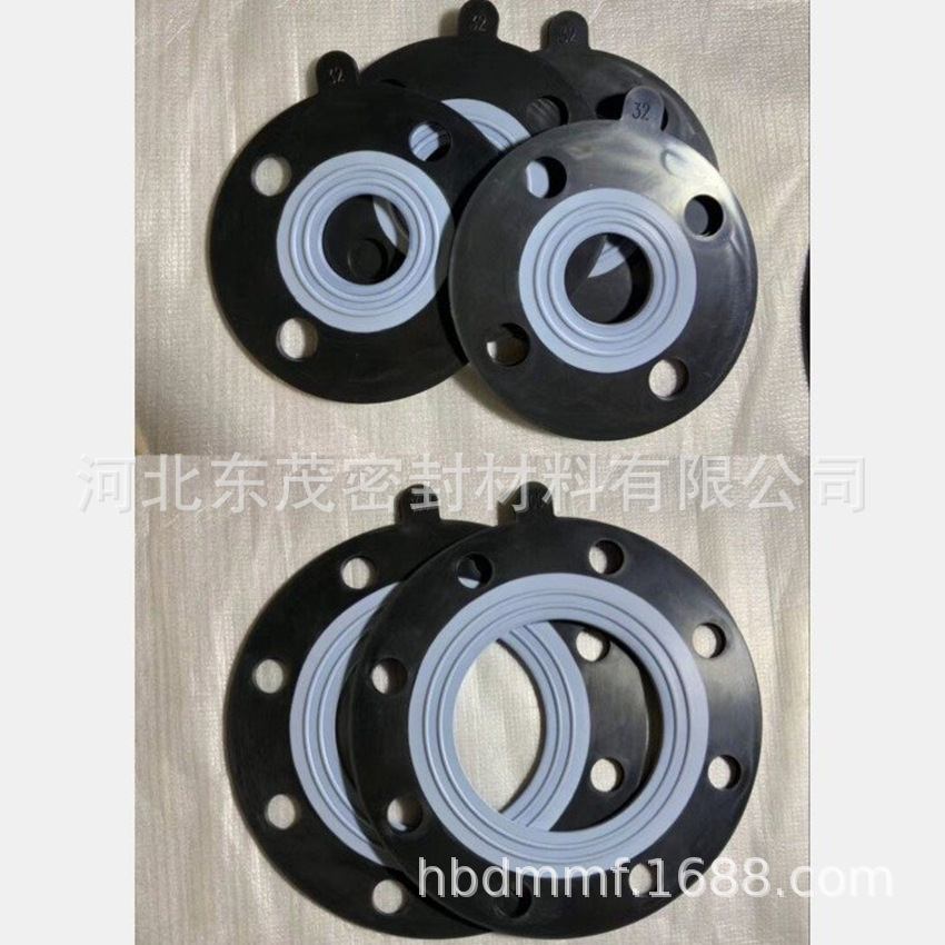 耐酸碱四氟橡胶复合垫F4衬三元乙丙法兰垫PTFE+EPDM垫量大优惠-阿里巴巴